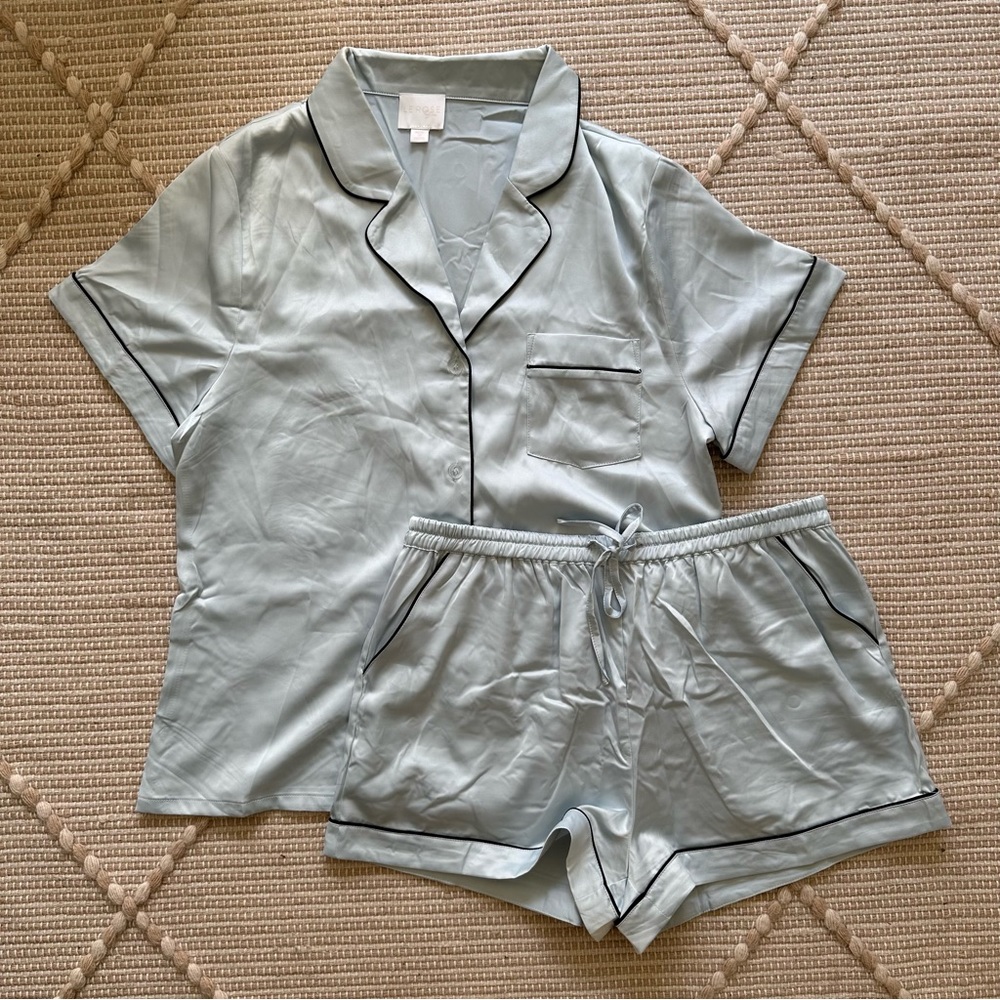 Satin PJ Set